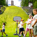 ... Basket con vista Olimpica