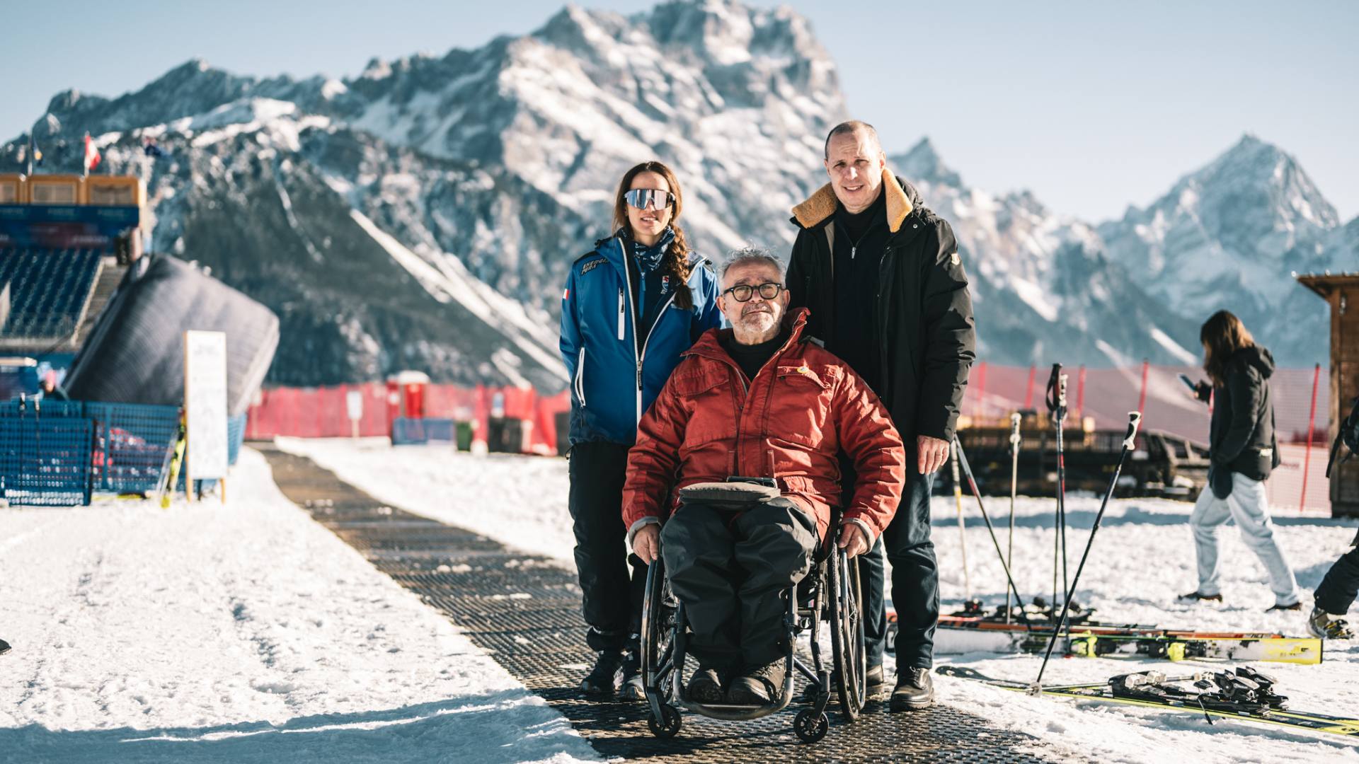 Inspection Accessibilità Cortina Ski World Cup