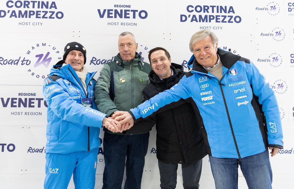 Test event LUGE - Fondazione Cortina